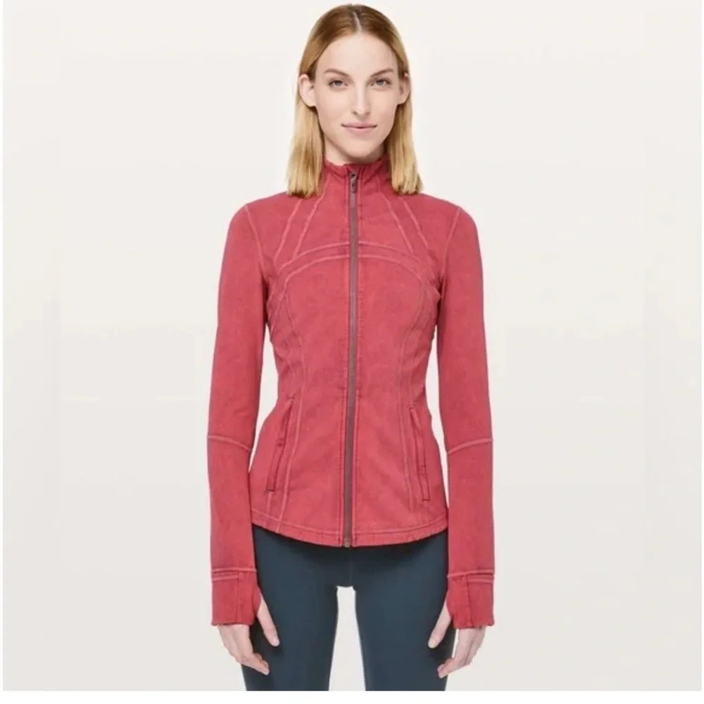 Lululemon Define Jacket Garment Dye Washed Misty Merlot 6